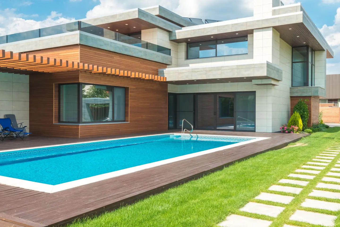 Swimming pool built in Chichester, NSW